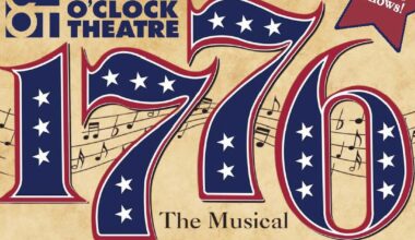 Previews: 1776 at Eight O'Clock Theatre