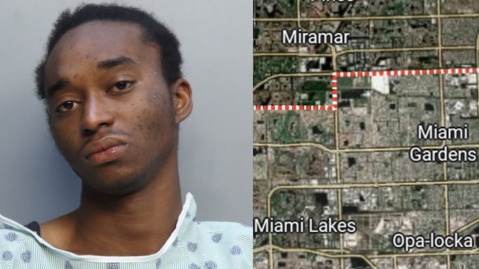 Police: Man drove from Broward to Miami-Dade — and he ran and swam, but he couldn’t get away