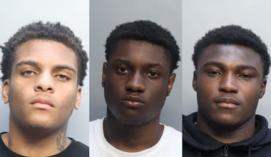 Trio arrested in connection with multiple smash-and-grab vehicle burglaries in Pinecrest