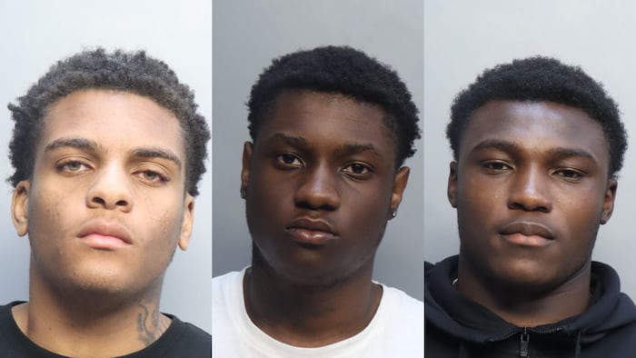 Trio arrested in connection with multiple smash-and-grab vehicle burglaries in Pinecrest