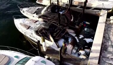Four boats catch fire at Miami marina – NBC 6 South Florida