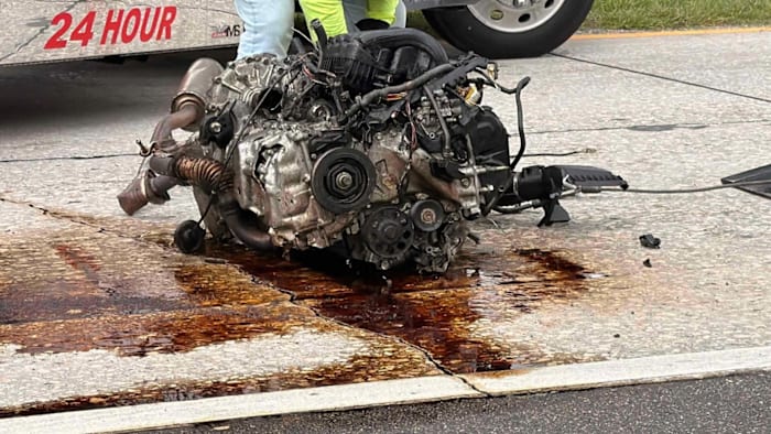 Major Volusia crash after troopers chase down car that collided with firetruck