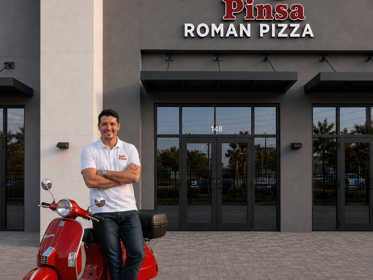 Daje Pinsa will fire Roman-style flatbreads this fall on South Orange Avenue
