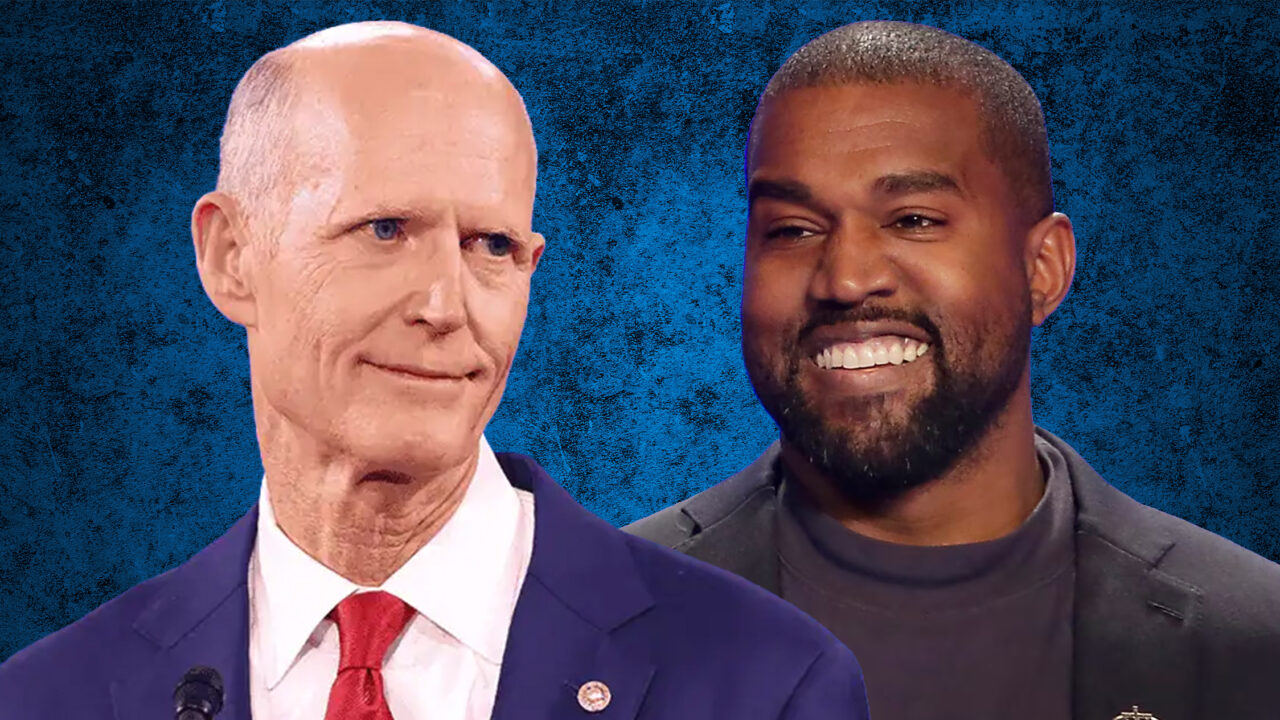 Rick Scott, Kanye West