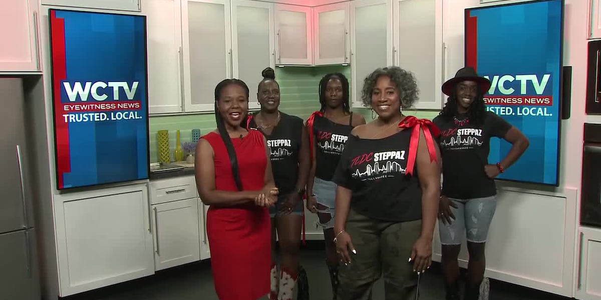 Tallahassee Line Dance Class visits WCTV studio