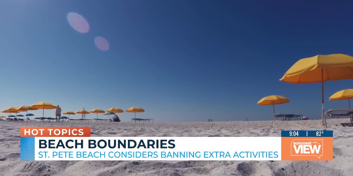 St. Pete Beach Considers Banning Events
