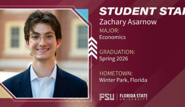Zachary Asarnow - Florida State University News