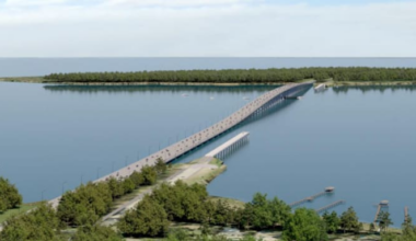 Traffic Alert: Shands Bridge closed temporarily in both directions after it was hit by barge