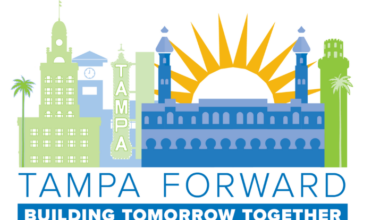 Tama Forward initiative logo. Courtesy of city of Tampa.