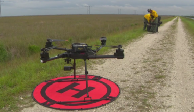 Florida’s new weapon against blazing brush fire season: Pellet-dropping drones