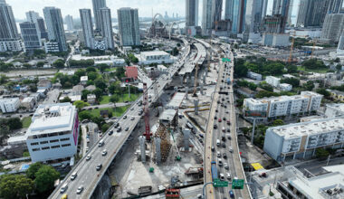 Road shutdowns in Downtown as Signature Bridge work hits night shift