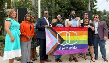 PHOTOS: St. Petersburg raises the Pride flag during Shine with Pride 2026