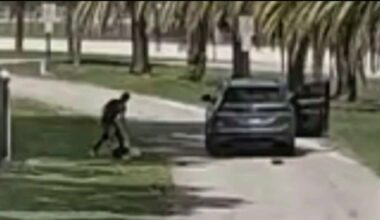 Surveillance video shows woman being assaulted by suspect in Miami Springs – NBC 6 South Florida
