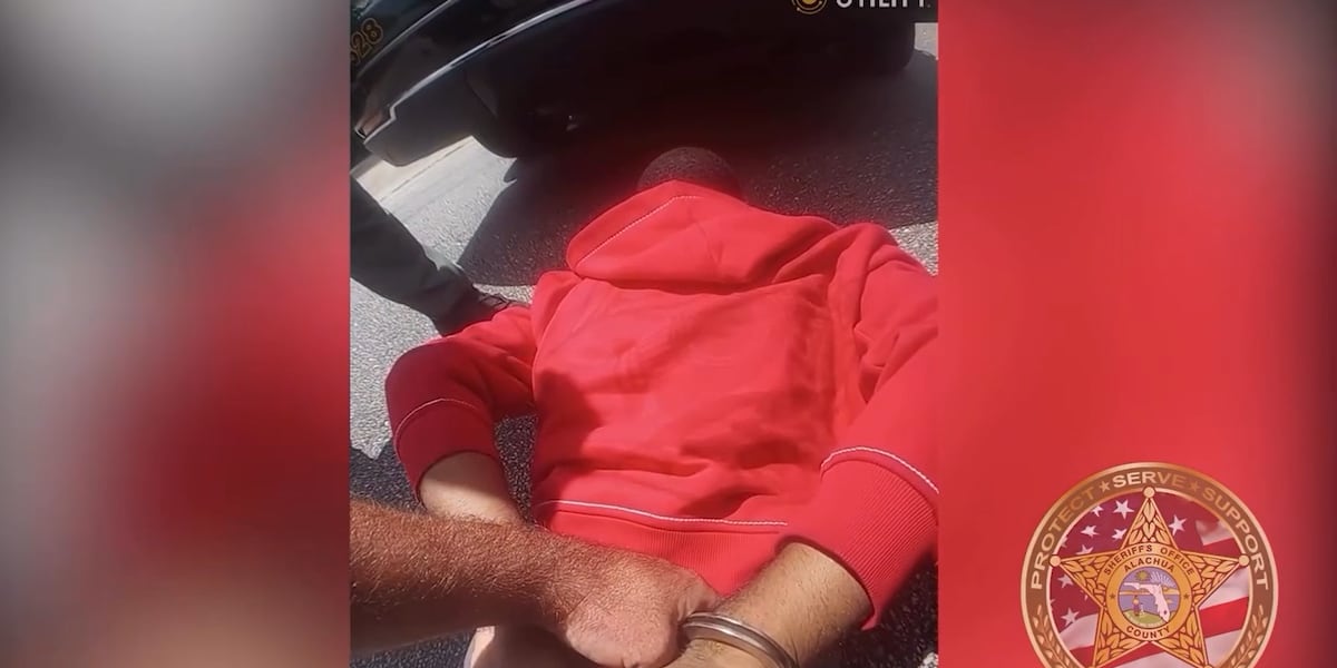 Central Florida man arrested in Gainesville after fleeing police, narcotics violations