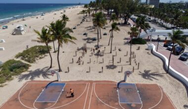Fort Lauderdale says yes to pickleball courts at the beach