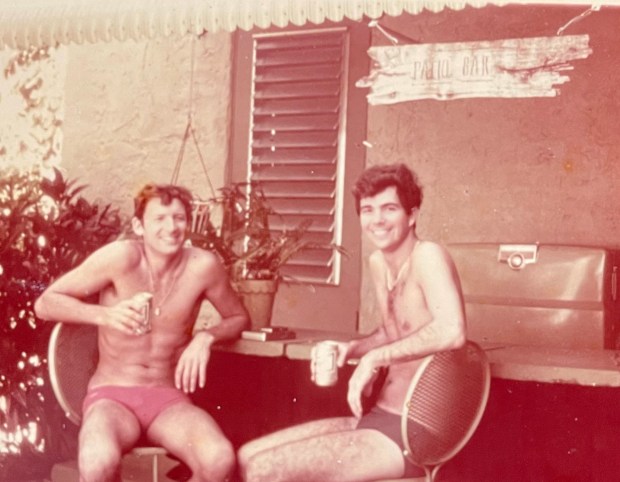 By the early 1970s, Fort Lauderdale had became home to many gay residents and transformed into one of the nation's most popular gay tourist destinations with attractions such as the Marlin Beach Hotel - pictured above in the "Coming Out Of The Shadows" exhibit. (Jerry Coffey/Courtesy)