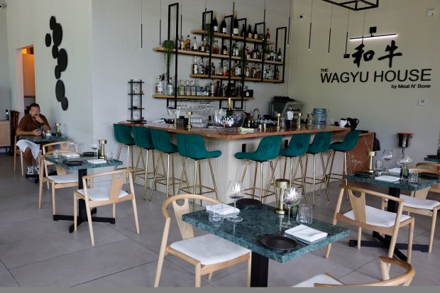 The Wagyu House in Hallandale Beach is shown on Tuesday, June 23, 2026. Starting July 1, Florida's new "Operations Charge" law mandates that all restaurants clearly label their automatic gratuities (credit card fees, delivery fees, split-plate fees) on printed menus, websites, bills of sale, etc., or face steep fines between $100 and $1,000 per violation. (Amy Beth Bennett / South Florida Sun Sentinel)