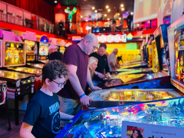 Silverball Retro Arcade in downtown Delray Beach will have a Sunday Fun-Day pricing special on Father's Day. (Silverball Retro Arcade/Courtesy)