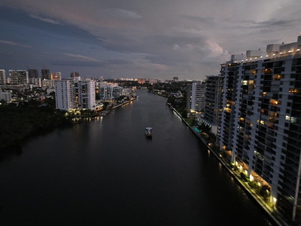 With the Sunset Music Cruise, the evening starts at 5 p.m. with happy hour at Shooters Waterfront. Then the cruise aboard the Fort Lauderdale Water Taxi begins at 7 p.m. (Fort Lauderdale Water Taxi/Courtesy)