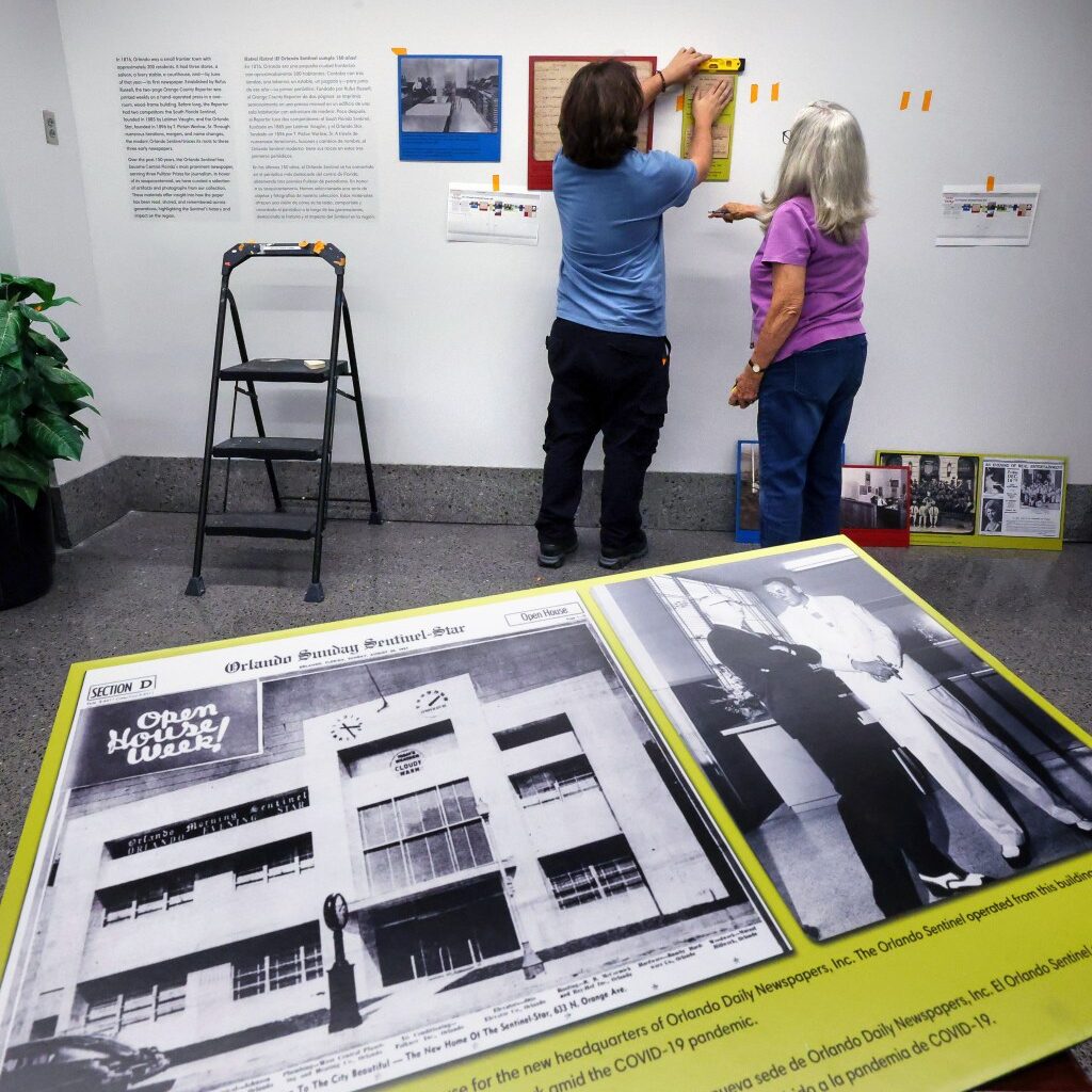 History center exhibit: Orlando Sentinel's 150-year story