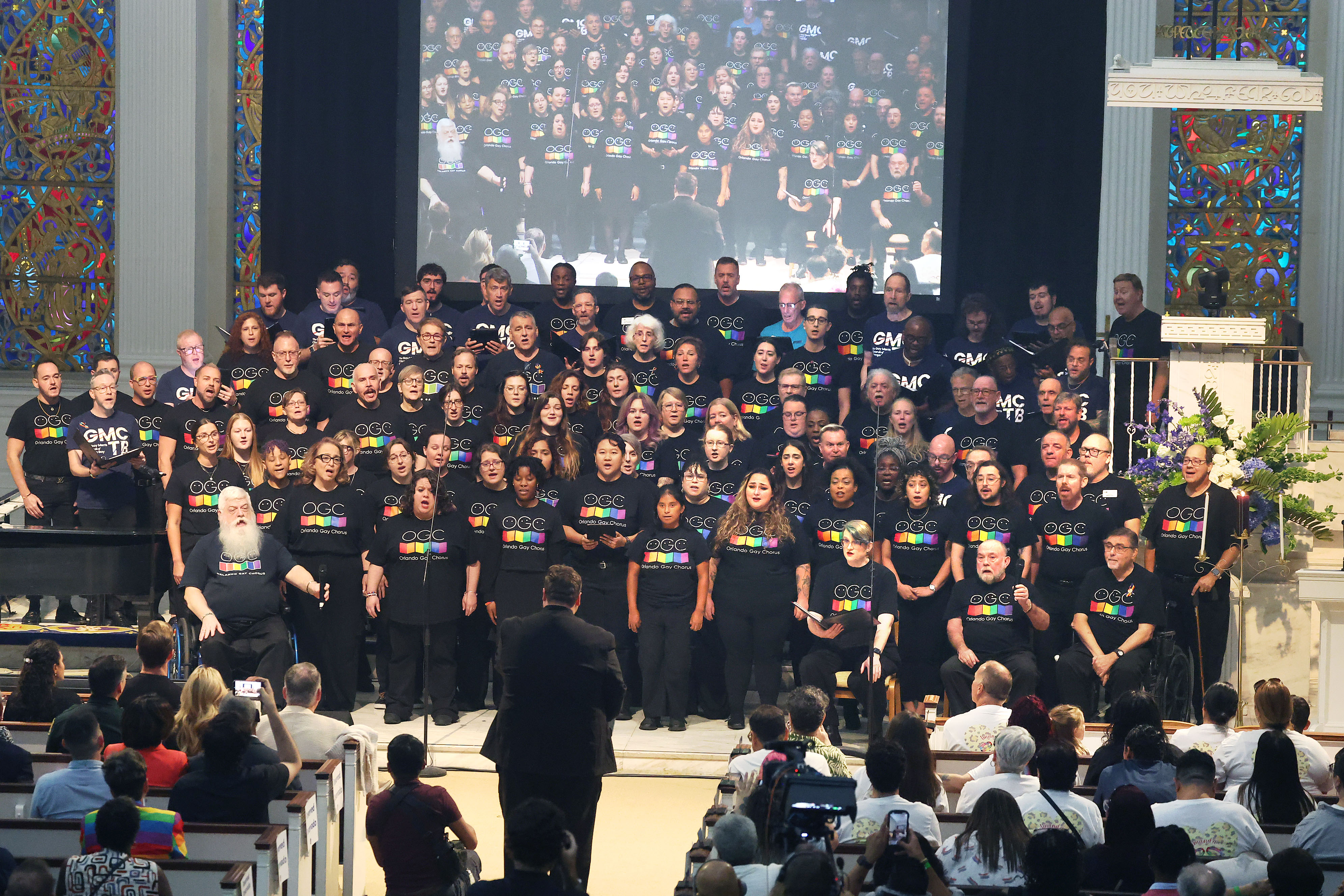 The Orlando Gay Chorus performs during the 2026 Pulse Day...