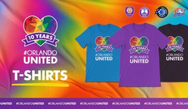 Orlando City SC, Pride, Magic, Solar Bears launch T-shirt