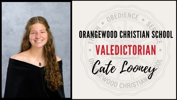 2025/2026 Orangewood Christian School Valedictorian Cate Looney (Courtesy/Orangewood Christian School)