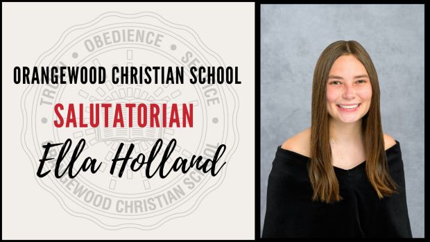 2025/2026 Orangewood Christian School Salutatorian Ella Holland (Courtesy/Orangewood Christian School)