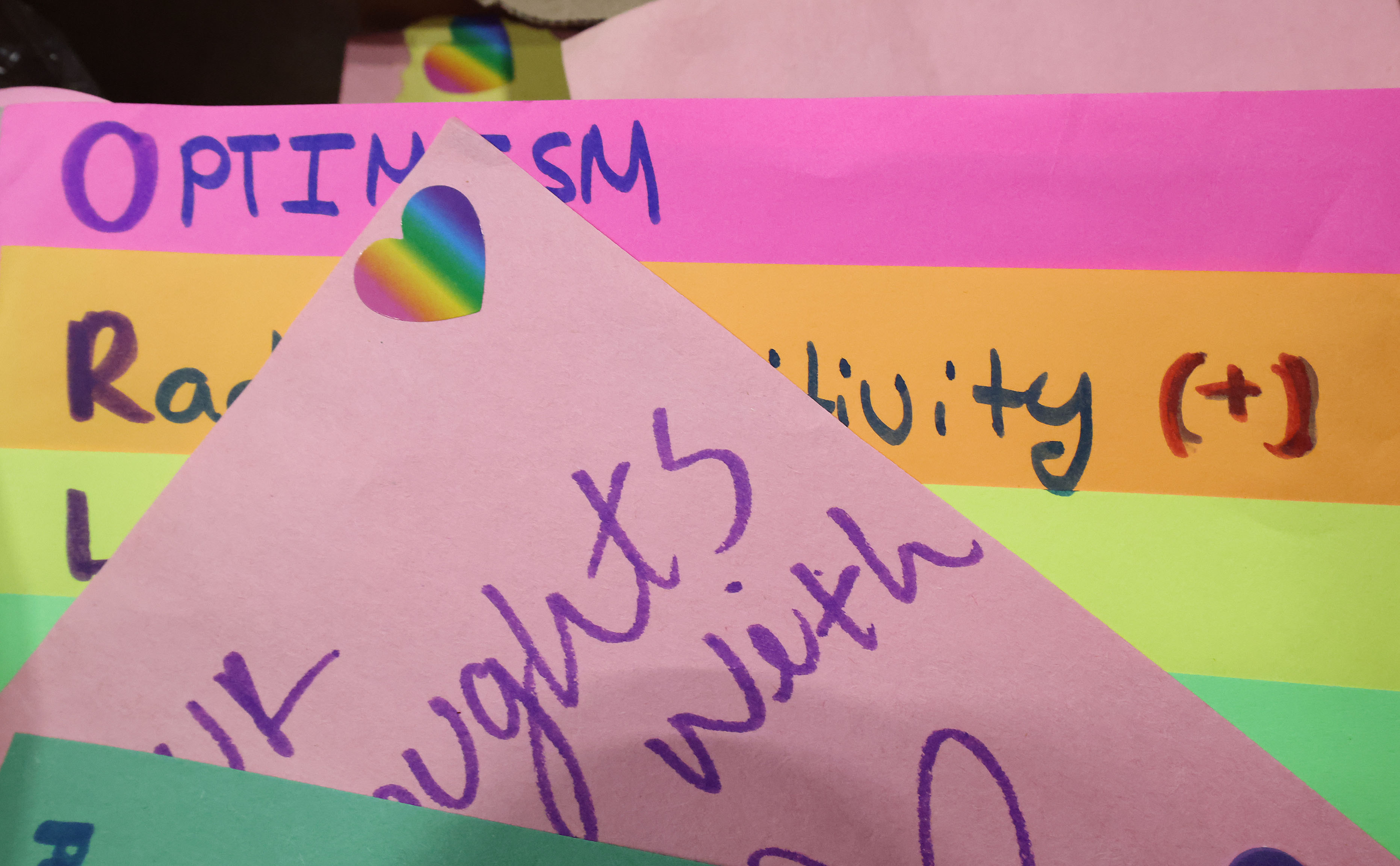 Handwritten messages are among artifacts and items collected after the...