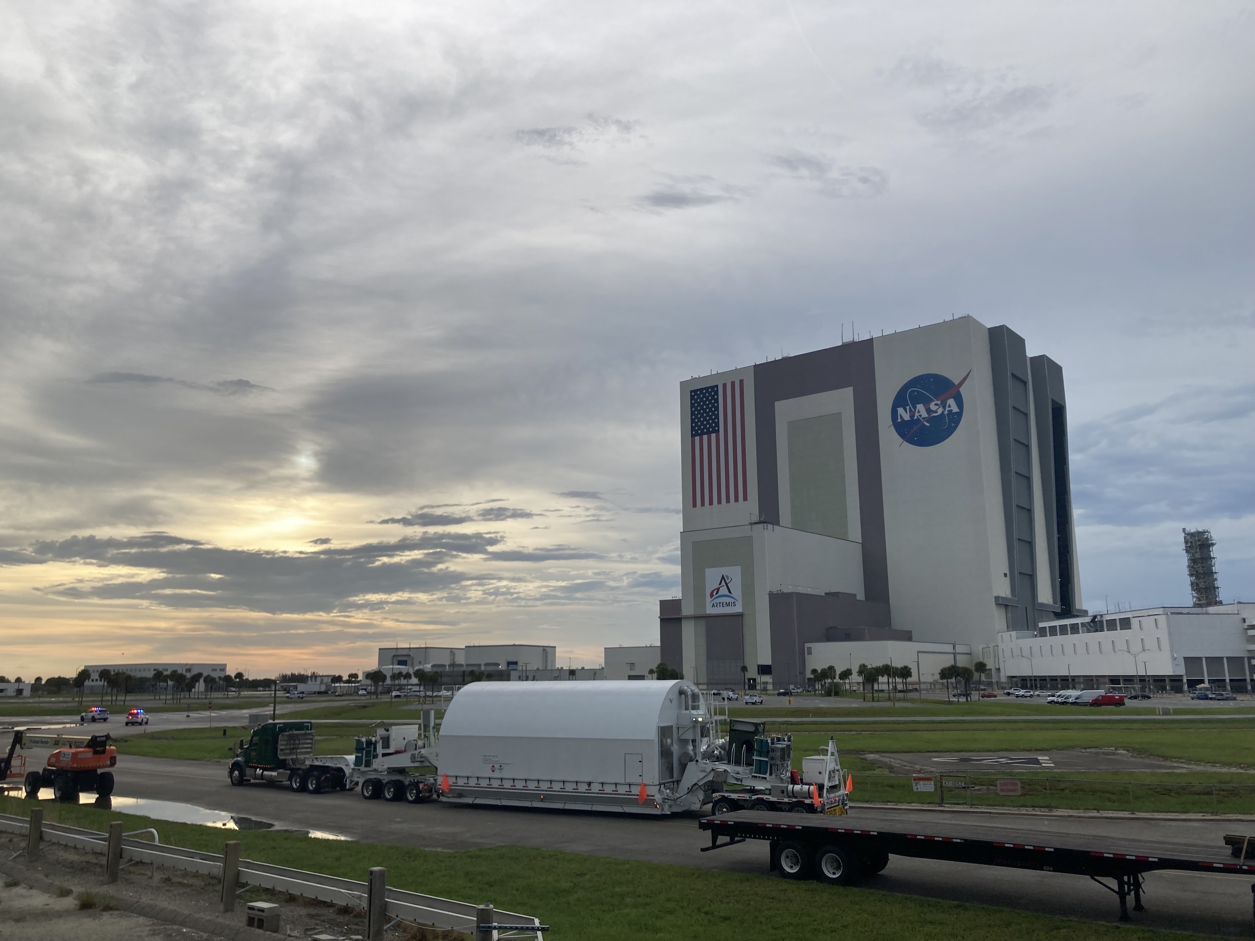 NASA's Nancy Grace Roman Space Telescope passes by the Vehicle...
