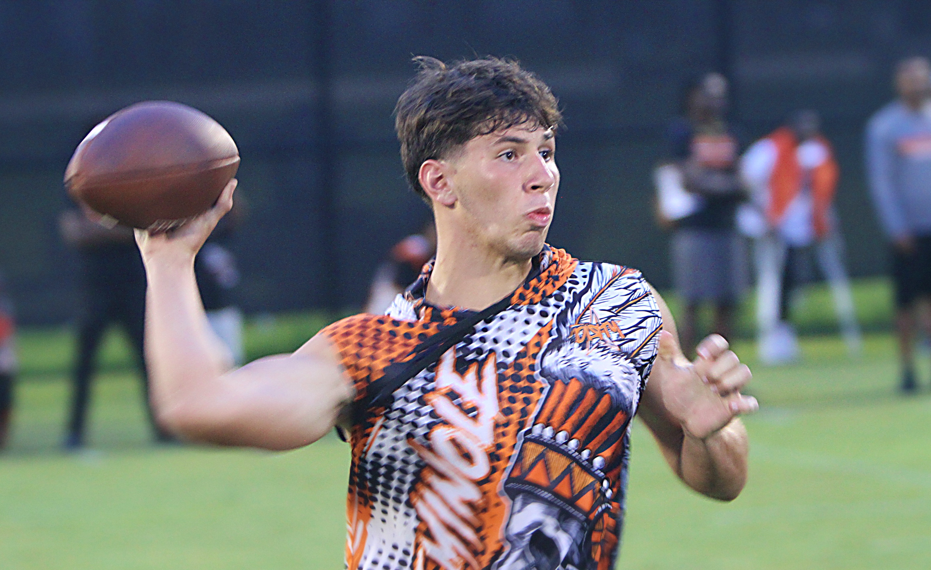 Seminole junior quarterback Daniel Proenza at the UCF 7on7 Tournament,...