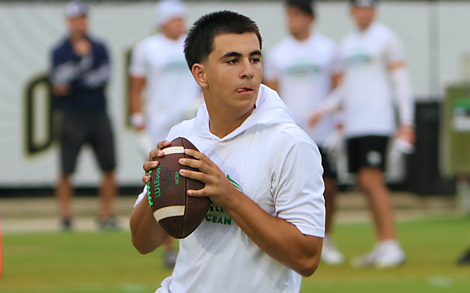 Windermere senior quarterback Dean Monroe at the UCF 7on7 Tournament,...