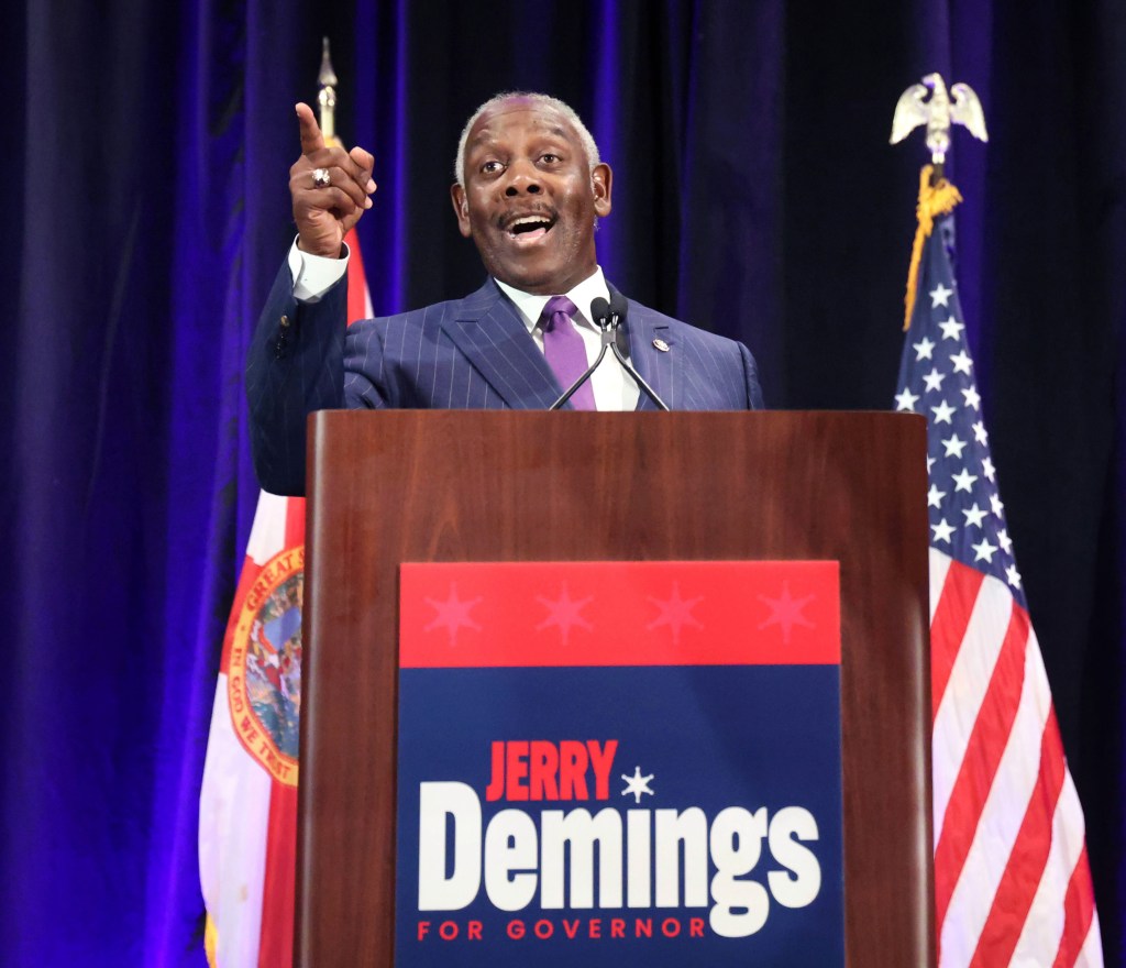 Demings suspends race for governor after cancer diagnosis