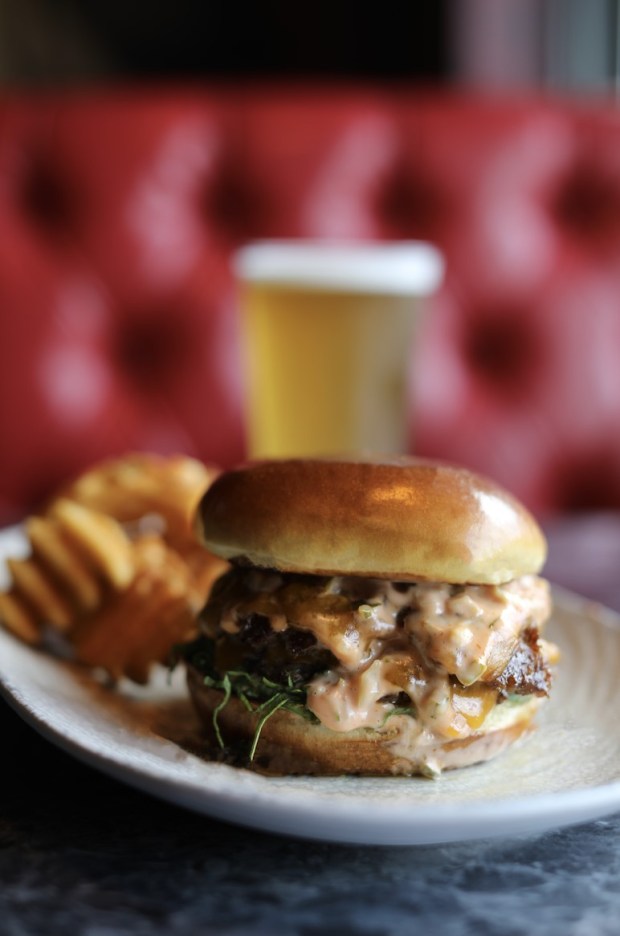 Grab a burger and bowl a frame with Dad at Kings. (Photo courtesy Kings Orlando)
