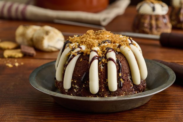 S'mores "in the round" at Nothing Bundt Cakes. (Photo courtesy Nothing Bundt Cakes)
