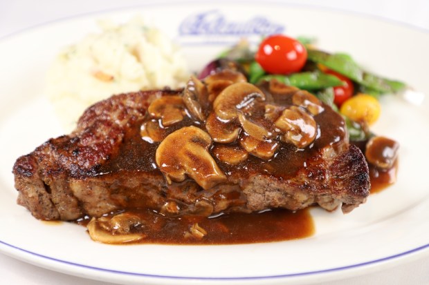 Columbia Restaurants' New York Strip "Chaco," is served in memory of the spirit of the family's great-uncle Evelio "Chacho" Hernandez, youngest son to the Columbia founder. It's a Father's Day special this year. (Photo courtesy Columbia Restaurants)