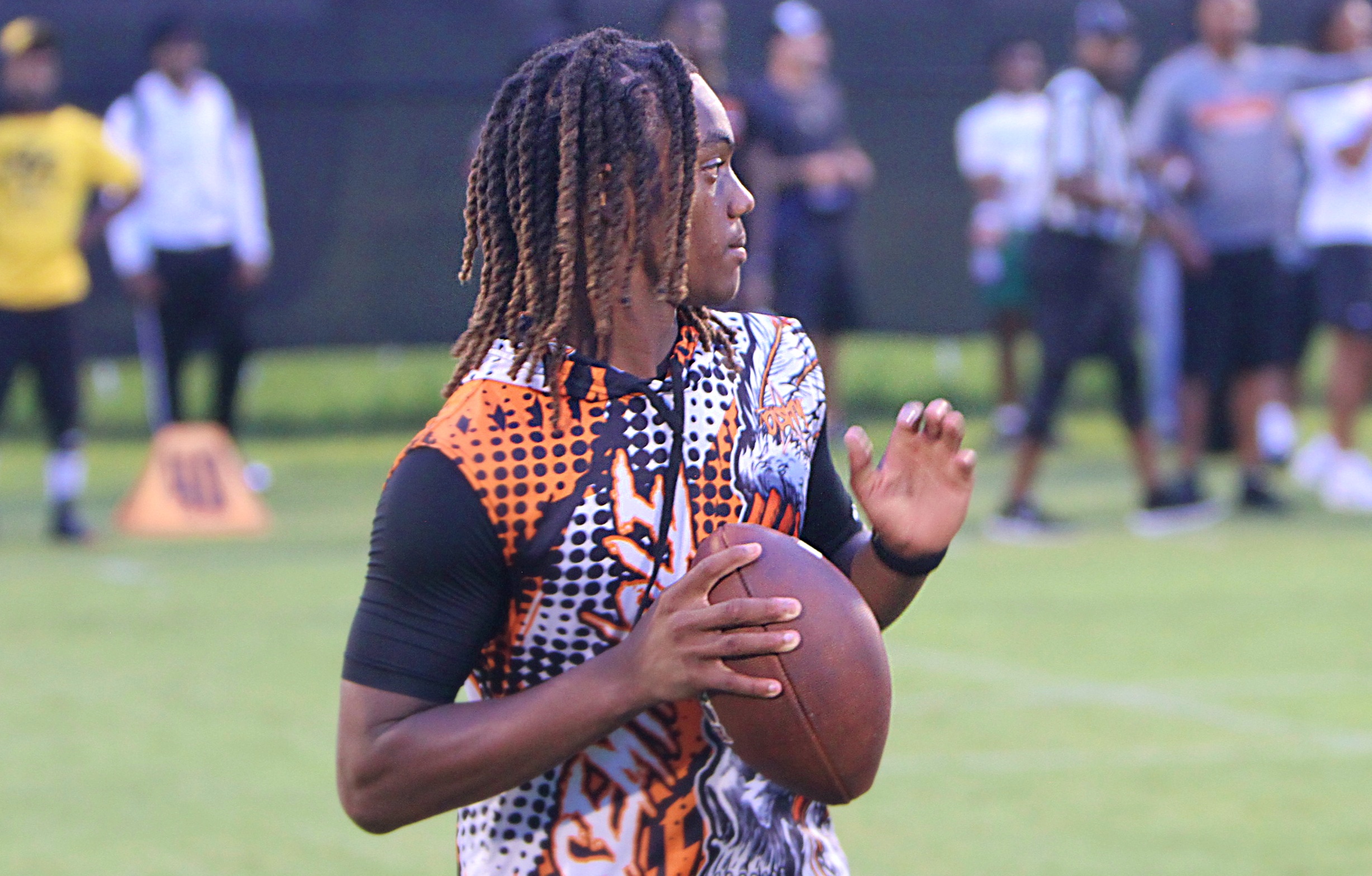 Seminole sophomore quarterback Isaiah Taylor at the UCF 7on7 Tournament,...