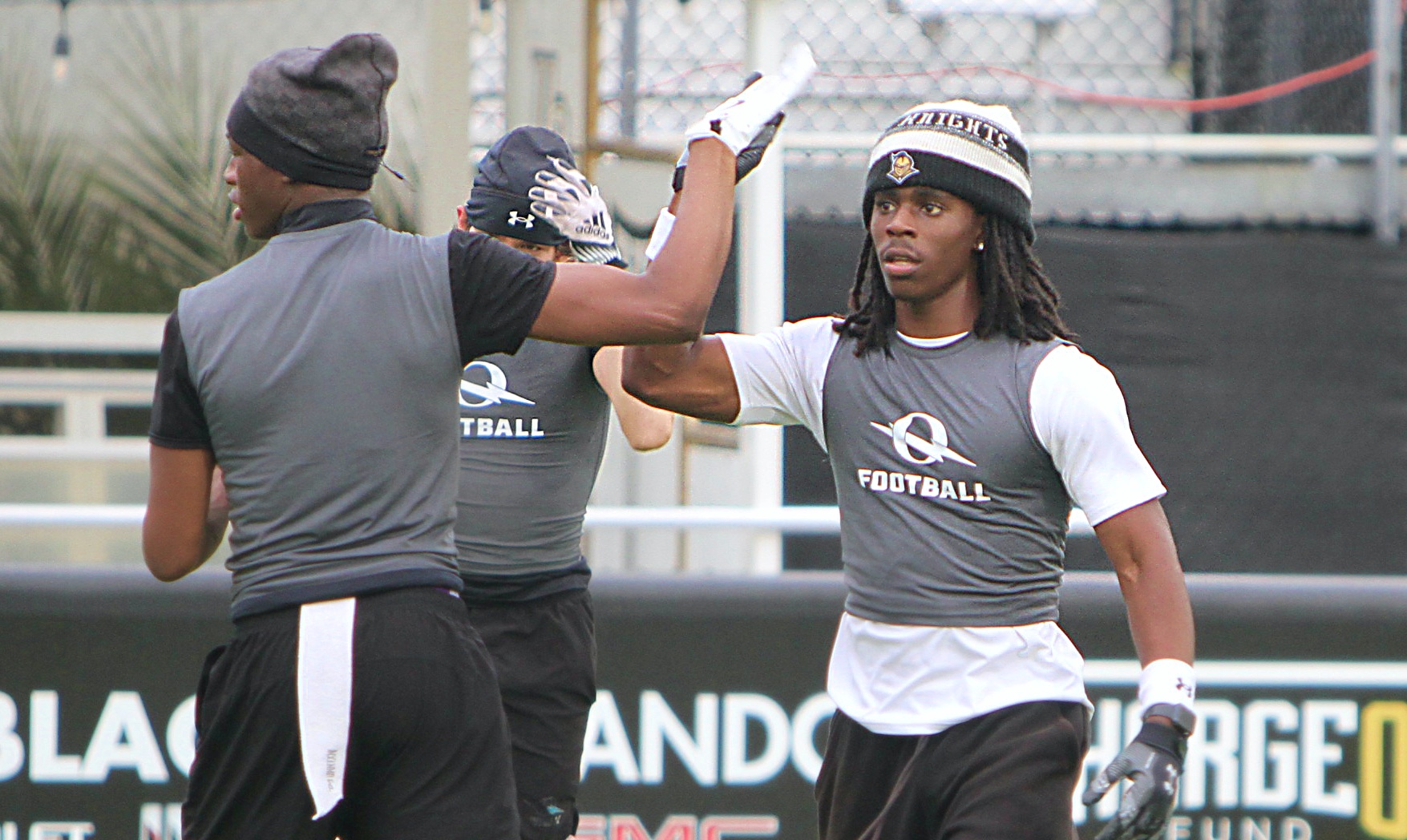 Olympia junior athlete Jamie Smith at the UCF 7on7 Tournament,...