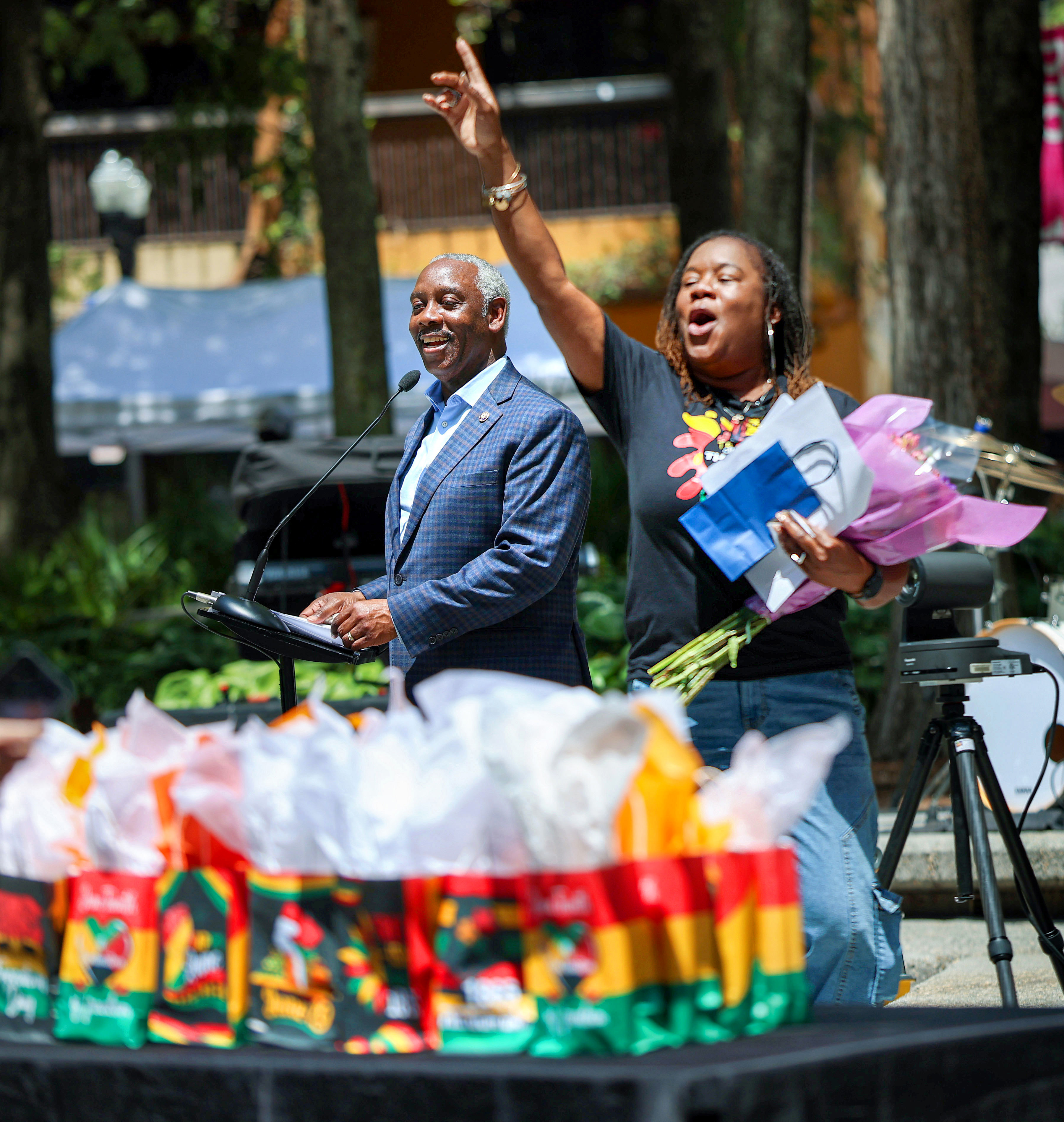 JUNETEENTH CELEBRATION KICKOFF Ã Orange County Mayor Jerry Demings and...
