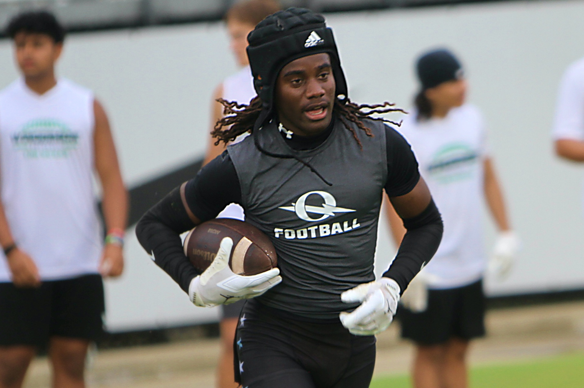 Olympia senior cornerback Keyshaun Marcelus at the UCF 7on7 Tournament,...