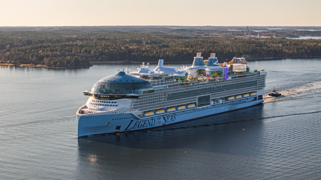 Royal Caribbean takes delivery of Florida-bound Legend of the Seas