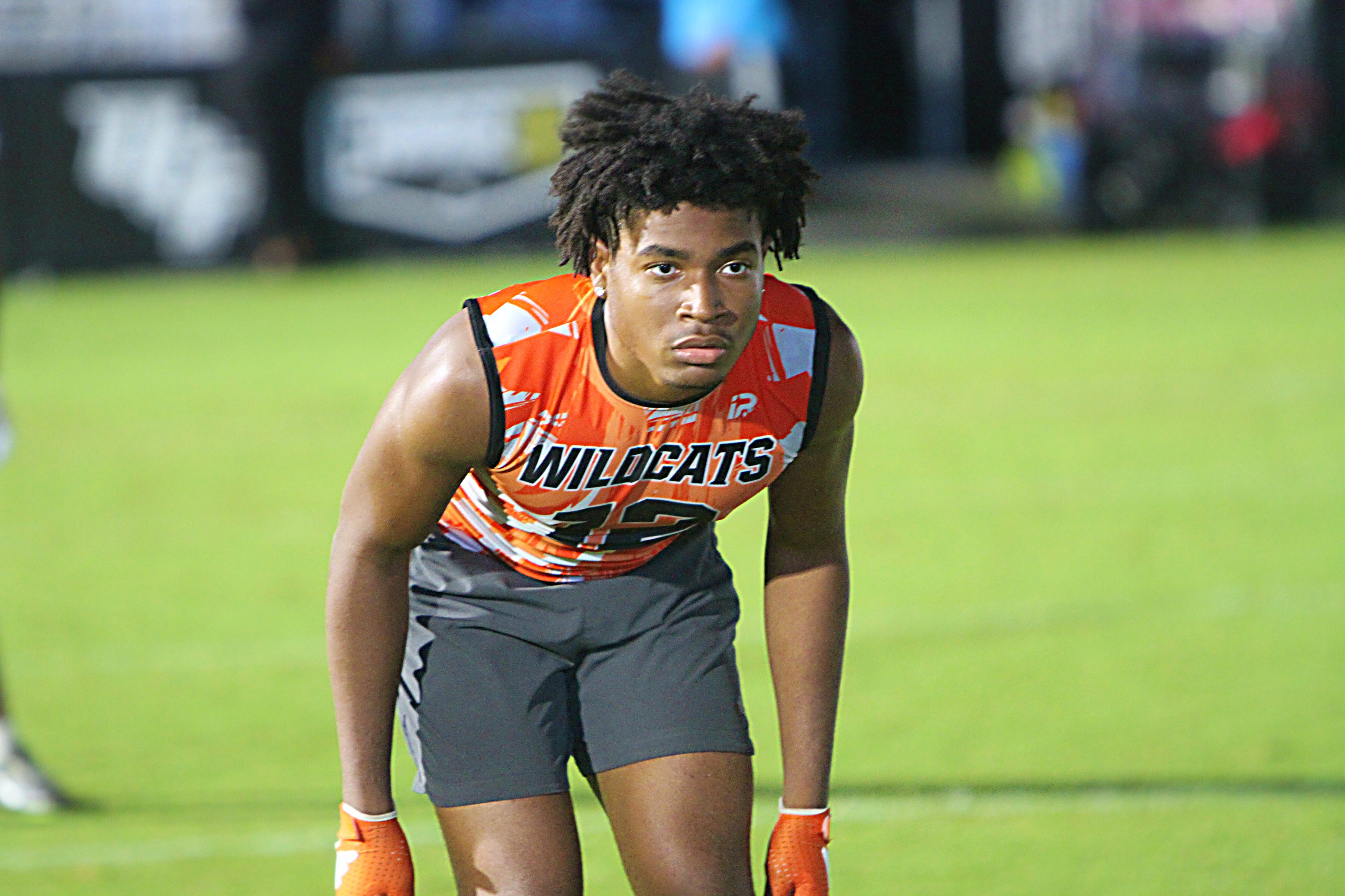 Winter Park junior linebacker Leo Leveille at the UCF 7on7...