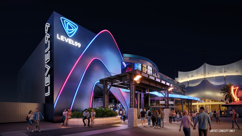 LEVEL99 gaming venue sets opening date for Disney World