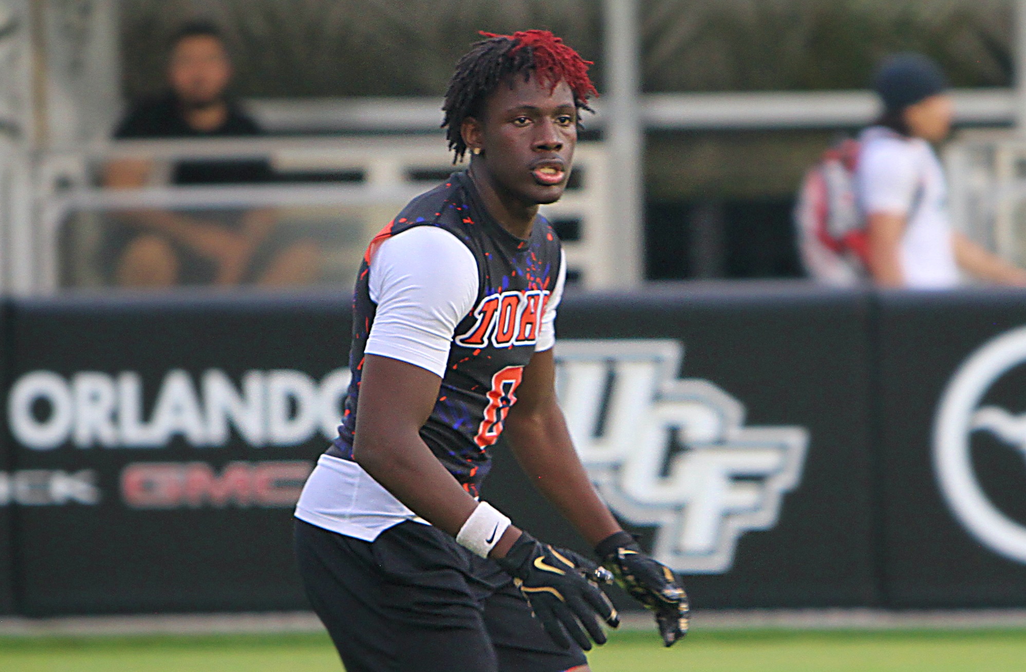 Tohopekaliga senior linebacker Tremaine Jones-Felix at the UCF 7on7 Tournament,...