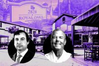 Axonic’s Clayton Degiacinto and RREAF’s Kip Sowden with 2828 at Royal Oaks