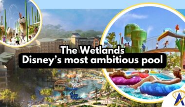 Disney wouldn’t say much about Lakeshore Lodge’s pool during our tour — now The Wetlands is revealed