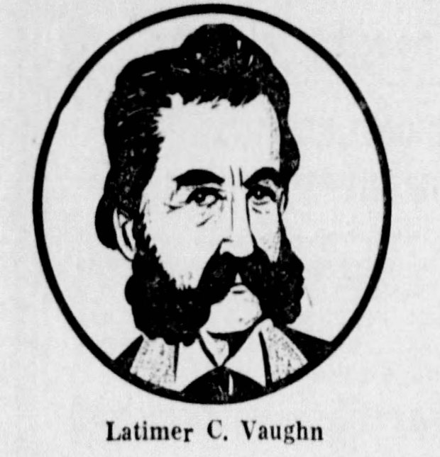 Latimer C. Vaughn was the "colorful" founder of the South Florida Sentinel in 1885. (Orlando Sentinel File)