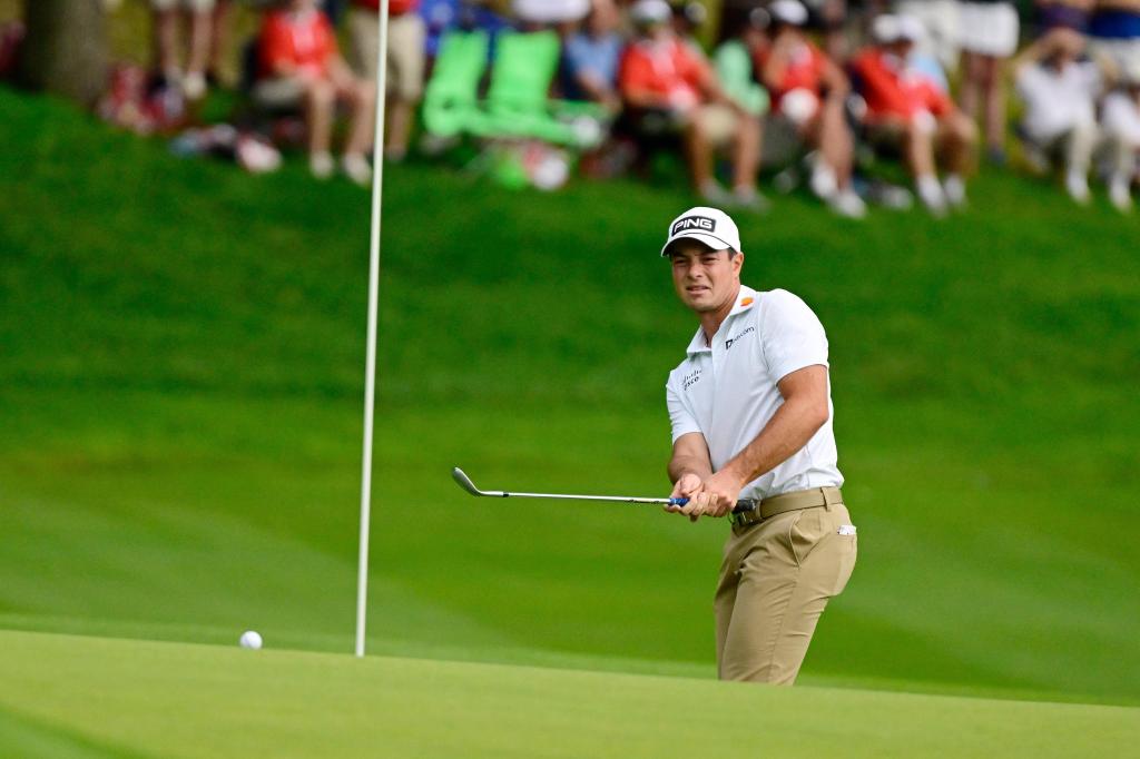 Hovland flips the script on Scheffler and takes the lead at Travelers Championship – Orlando Sentinel