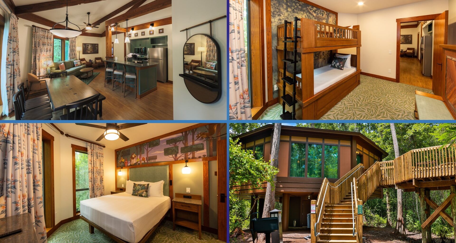 Inside the Reimagined Treehouse Villas at Disney's Saratoga Springs Resort