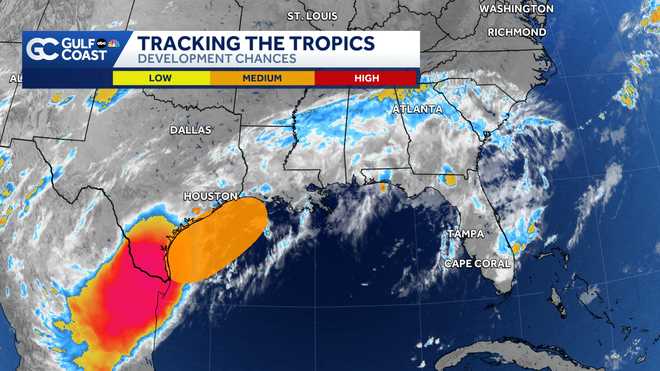 Tropical Outlook Areas to monitor